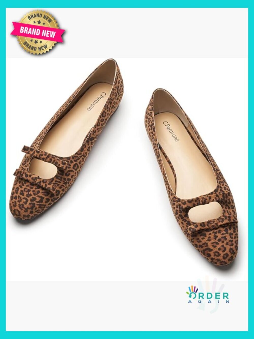 Slip-on Ballet Flats Memory Cushion Round Toe Hollow-Out Work Casual Shoes